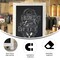 Flash Furniture Whitewashed Magnetic Tabletop/Hanging Chalkboard HFKHD-GDIS-CRE8-522315-GG - alternate 8